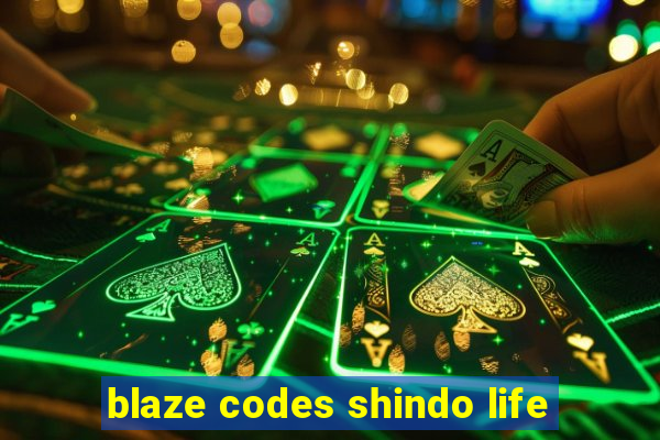 blaze codes shindo life